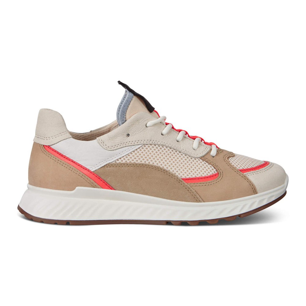 Tenis Mujer - ECCO St.1 - Marrom/Beige - RYF495108